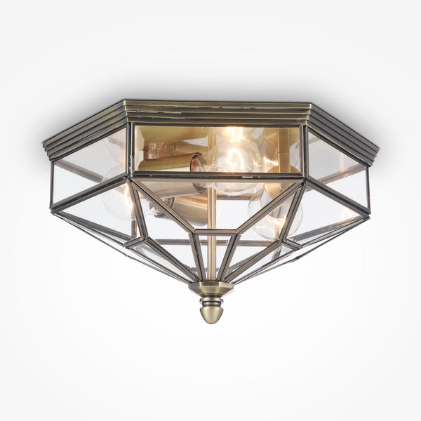Zeil bronze ceiling light