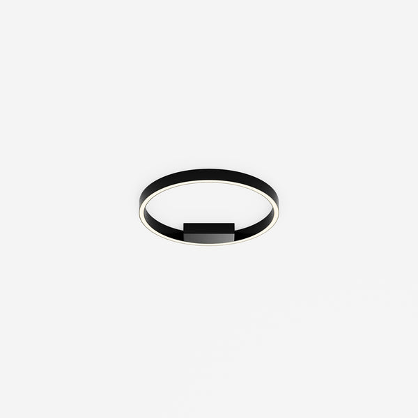 Rim Black Ceiling Light