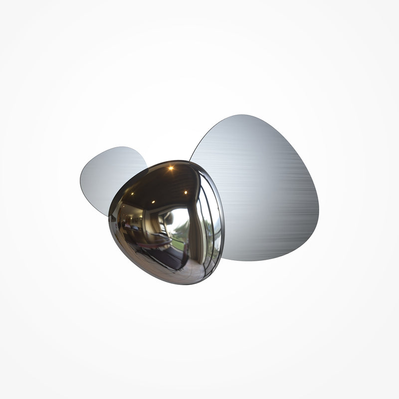 Jack-stone Silver Wall Lamp
