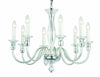 Glass chandelier