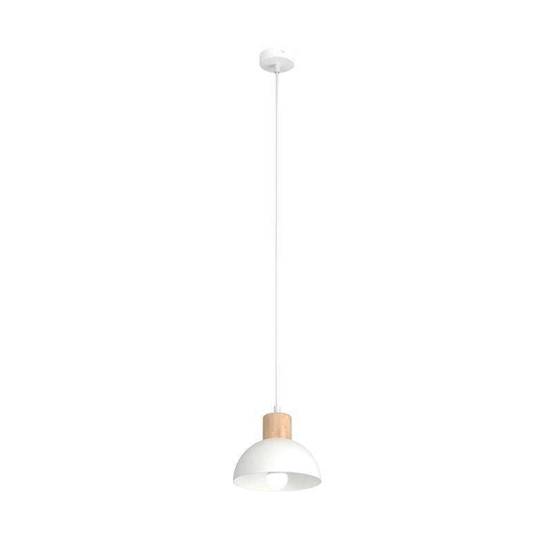 Seco 1-light white pendant light