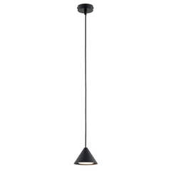 Elit 1-light black pendant light