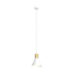 Rosa 1-light white pendant light