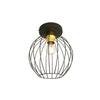 Black and gold Nest pendant light