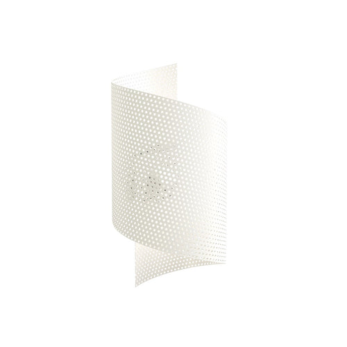 White Spiral wall lamp