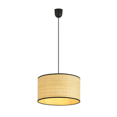 Aston 1-light pendant, rattan