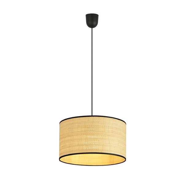 Aston 1-light pendant, rattan