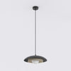 Skin 1-light pendant lamp, black and mocha