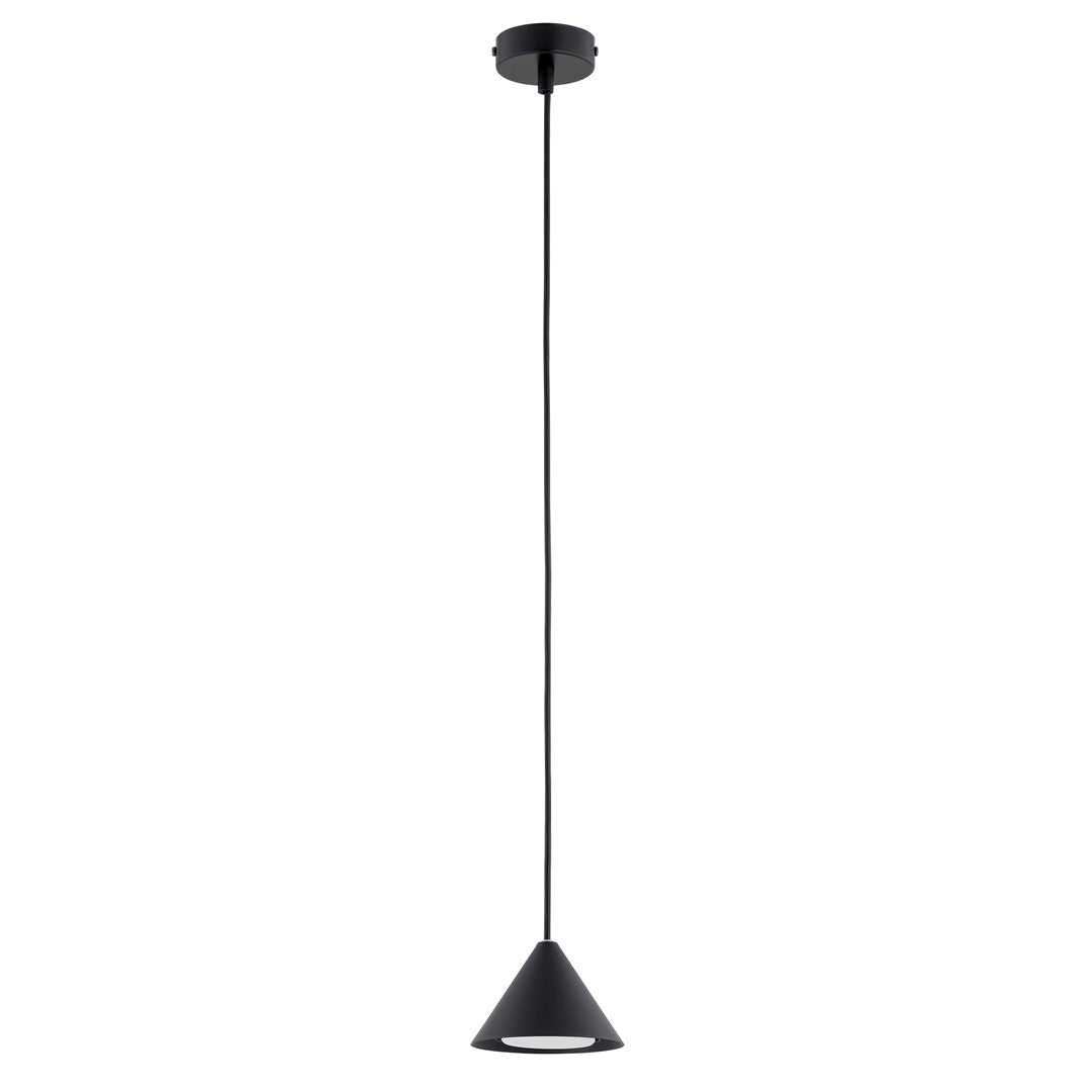 Elit 1-light black pendant light