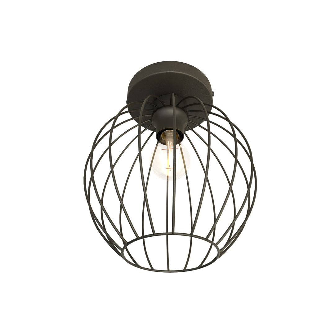 Nest 1-light pendant lamp, black