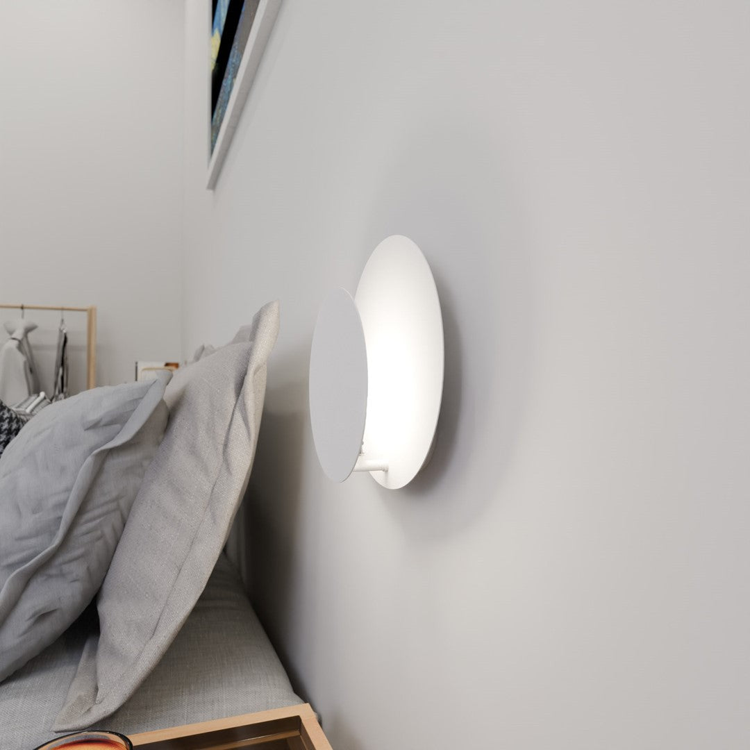 White Circle wall lamp