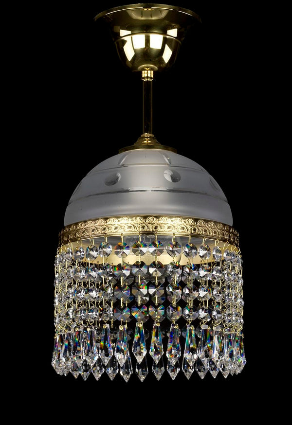 Brass chandelier L331CLN