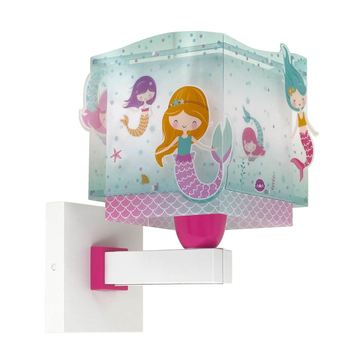 Applique murale Mermaids, hauteur 24,5 cm