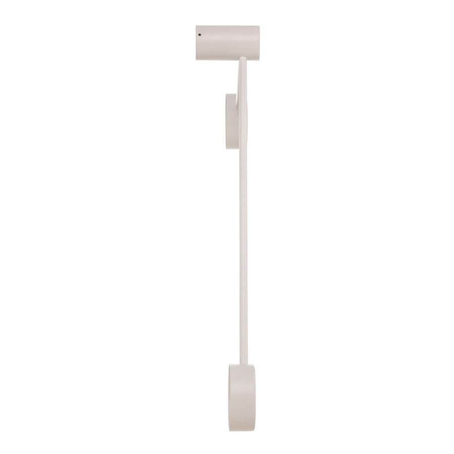 Applique murale Orbit II 20/40 en acier, blanc, 2 lumières, hauteur 32,5 cm