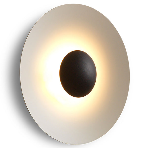 Applique murale LED Ginger 42C 42 en aluminium, sable, Ø 42 cm