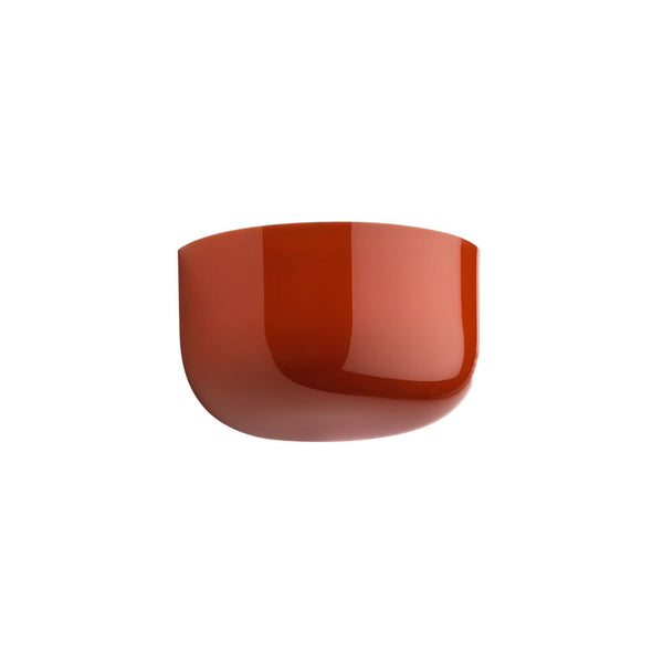Applique d'extérieur LED Bellhop Wall Up, rouge, hauteur 10,8 cm, IP44