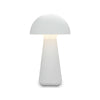 Lampe à poser d'extérieur LED rechargeable Fungo, blanc, Ø 16 cm, IP44