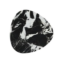 Applique murale LED Rock en pierre, noir, hauteur 27,8 cm