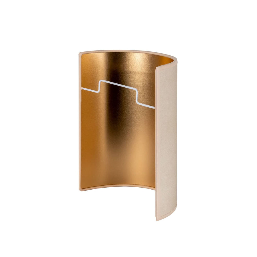 Applique murale Idun, beige, hauteur 24 cm
