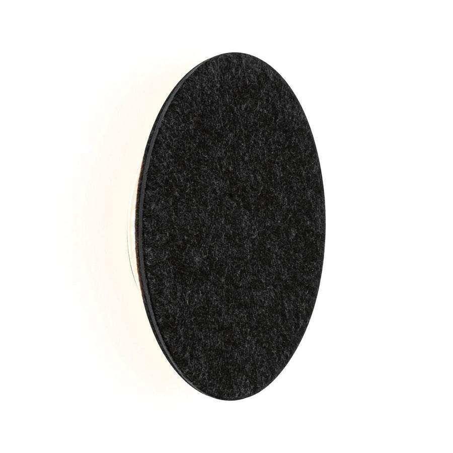 Applique murale LED Tulga, anthracite, Ø 20 cm