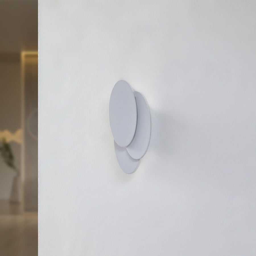 Applique murale LED, blanc, hauteur 28 cm