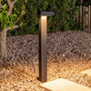 Potelet d'extérieur LED Balic en aluminium, noir, hauteur 58 cm, IP65