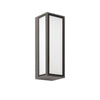Applique d'extérieur LED Pivot en aluminium, gris foncé, hauteur 26 cm, IP65