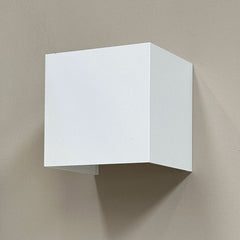 Applique murale LED Venus en aluminium, blanc, 2 lumières, hauteur 10 cm