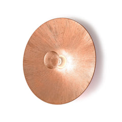 Applique murale Kolarz Moon en métal, cuivré, Ø 62 cm