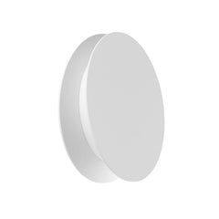 Applique murale LED Yo-Yo en aluminium, blanc, Ø 24,8 cm