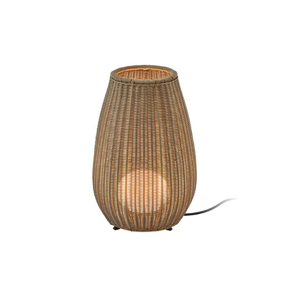 Lampe à poser d'extérieur LED Amphora en aluminium, beige, Ø 31 cm