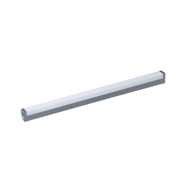 Applique murale LED 512116102 en aluminium, titane et blanc