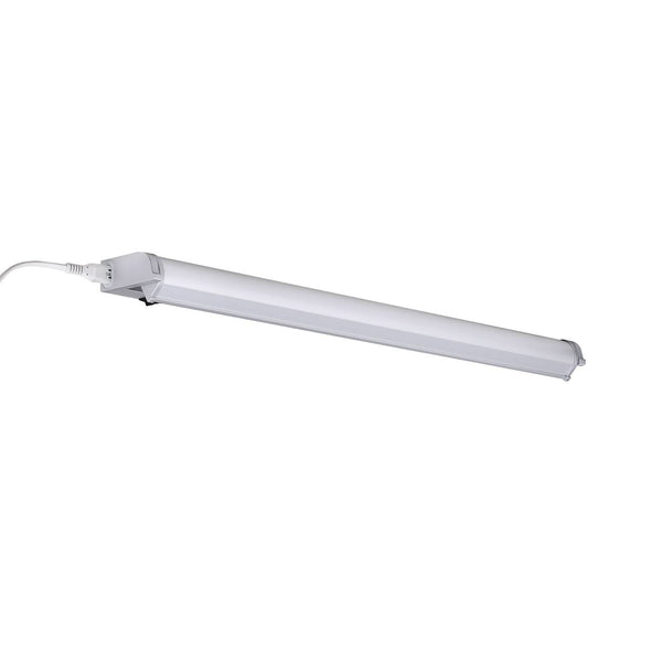 Applique murale LED 957010102 en aluminium, argenté et blanc