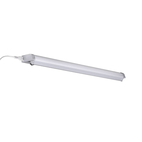 Applique murale LED 957021102 en aluminium, argenté et blanc