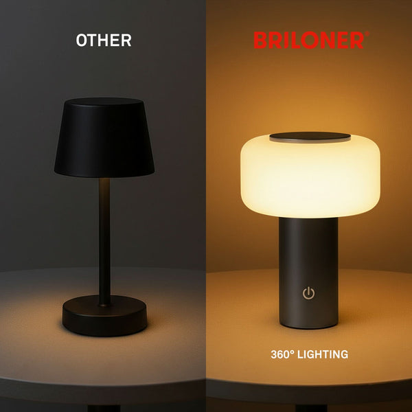 Lampe à poser d'extérieur LED rechargeable Juna, anthracite et blanc, Ø 13 cm, IP44