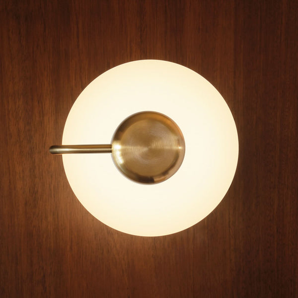 Applique murale LED Tratto en verre, Ø 27 cm