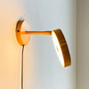 Applique murale LED Starlight en métal, jaune, Ø 14 cm