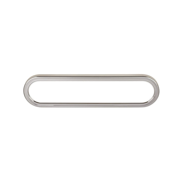 Applique murale LED Pil, chromé, hauteur 9 cm, IP44