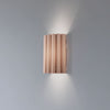 Applique murale Aria, marron clair, hauteur 30 cm