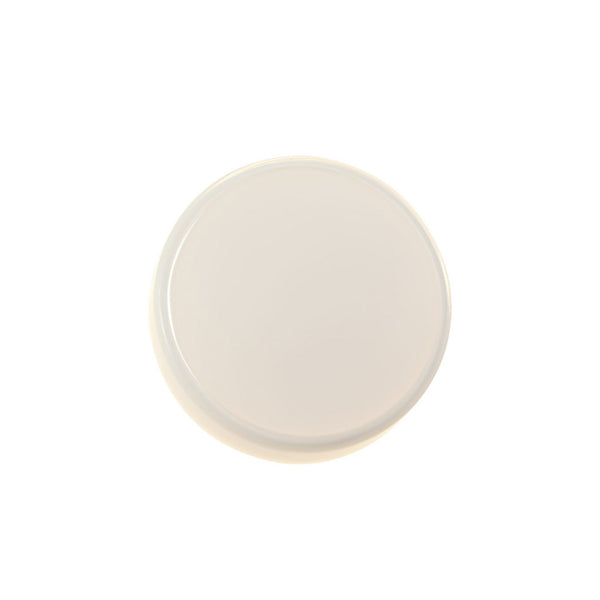 Applique murale LED Caramel en verre, blanc et noir, Ø 22 cm