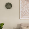 Applique murale Orbit en métal, vert, Ø 30 cm