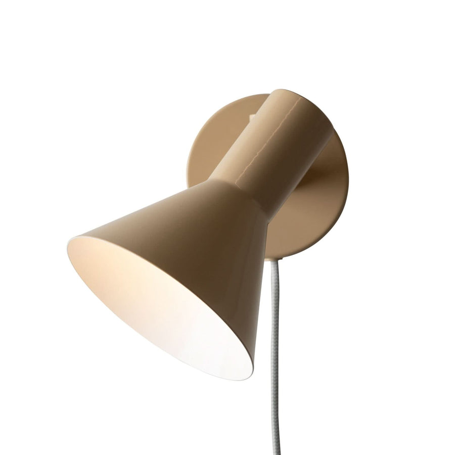 Applique murale Stavanger en métal, beige, Ø 14,5 cm