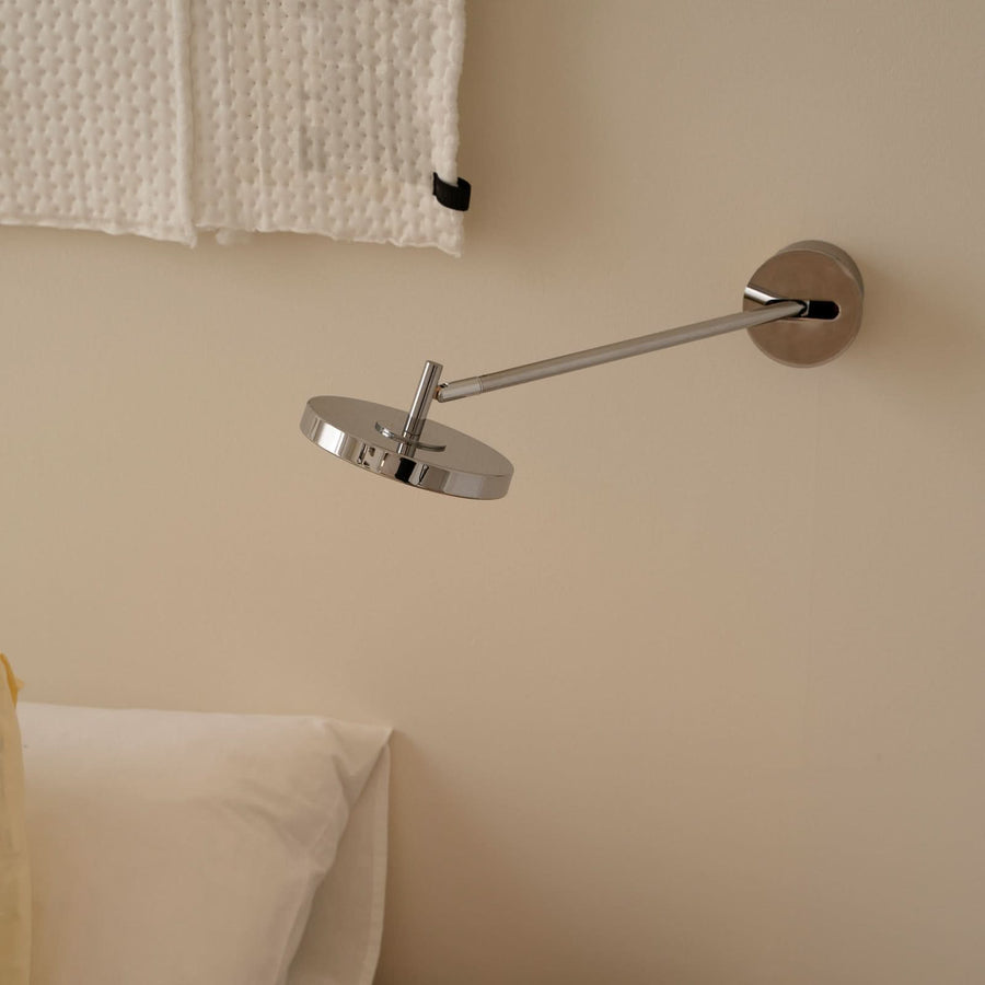 Applique murale LED Asteria Long HW en aluminium, Ø 15 cm