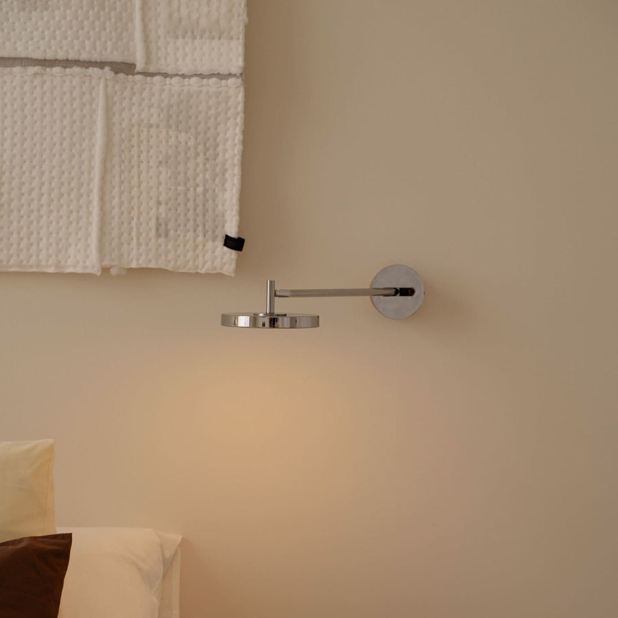 Applique murale LED Asteria Long HW en aluminium, Ø 15 cm