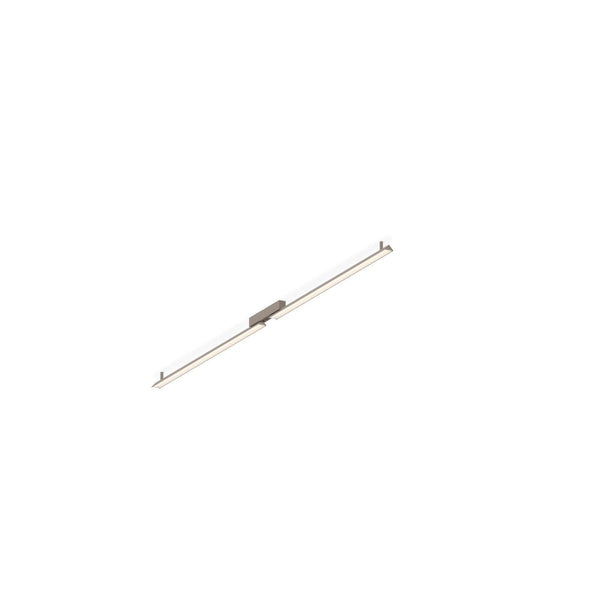 Applique murale LED SPA en aluminium, beige, IP44, 2700 K, 10,8 W, longueur 253 cm