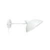 Applique murale Futura en métal, blanc, hauteur 19,2 cm