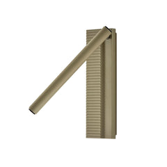 Applique murale LED Arid A/03 en aluminium, vert, hauteur 20 cm