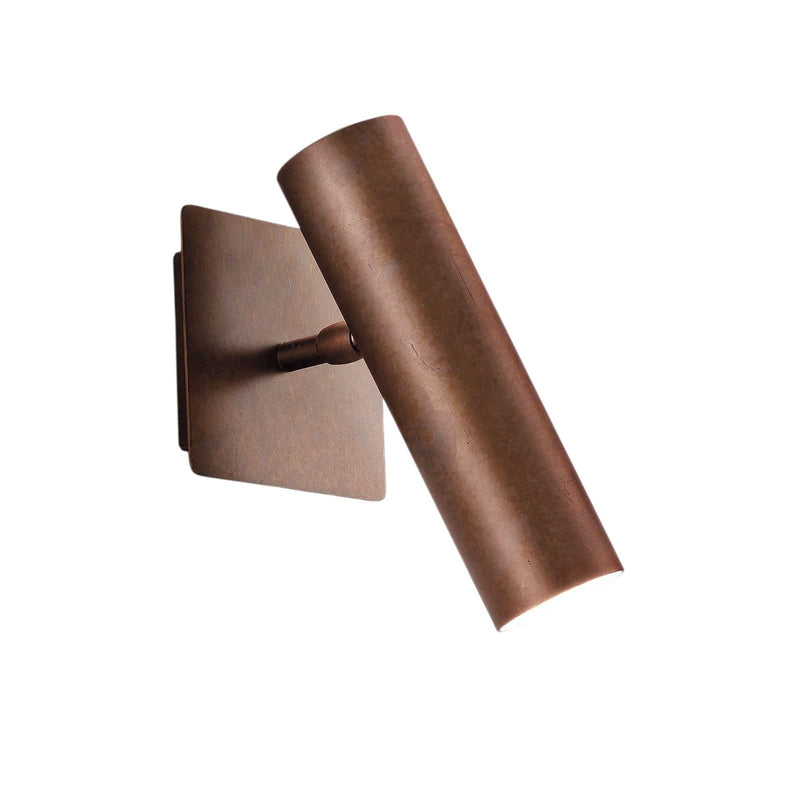 Applique murale 7540 en laiton, bois, hauteur 20 cm