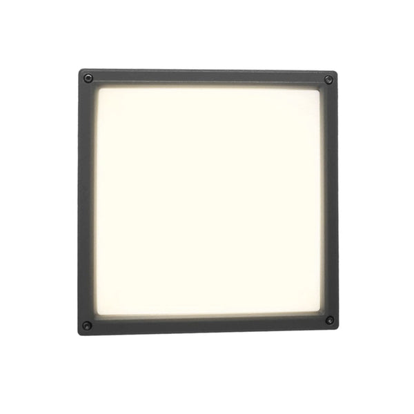 Applique murale LED SUN 11 en aluminium, anthracite, IP54