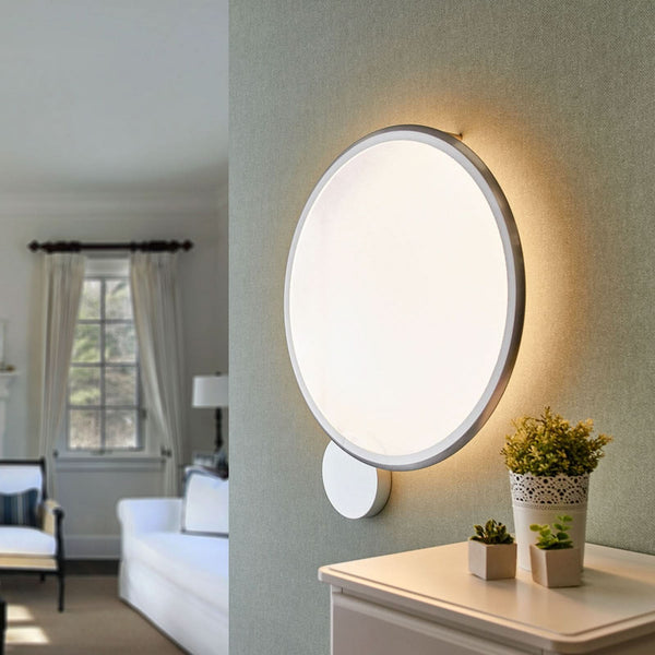 Applique murale LED Discovery en aluminium, Ø 70 cm